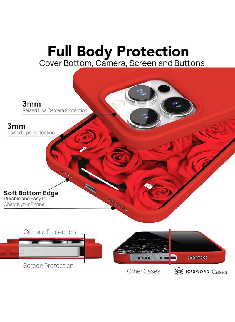 General iPhone 16 Pro Max Case Cover Soft Liquid Silicone Case Full Body Protective iPhone 16 pro Max Cover Shockproof Slim Anti-Scratch Shockproof Protective Cover  - Image 4