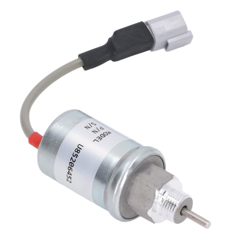 Fuel Shut Off Solenoid Valve DC12V for Perkins HL403C 15 HR404C 22T - Aluminum Alloy ABS High Accuracy - U85206452 for Generator Sets - Image 3