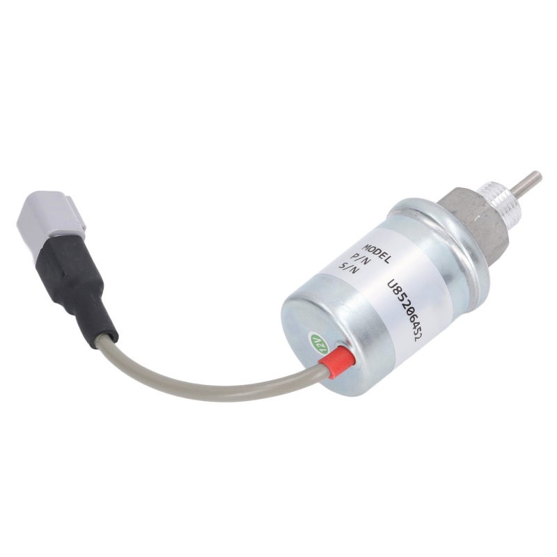 Fuel Shut Off Solenoid Valve DC12V for Perkins HL403C 15 HR404C 22T - Aluminum Alloy ABS High Accuracy - U85206452 for Generator Sets - Image 5