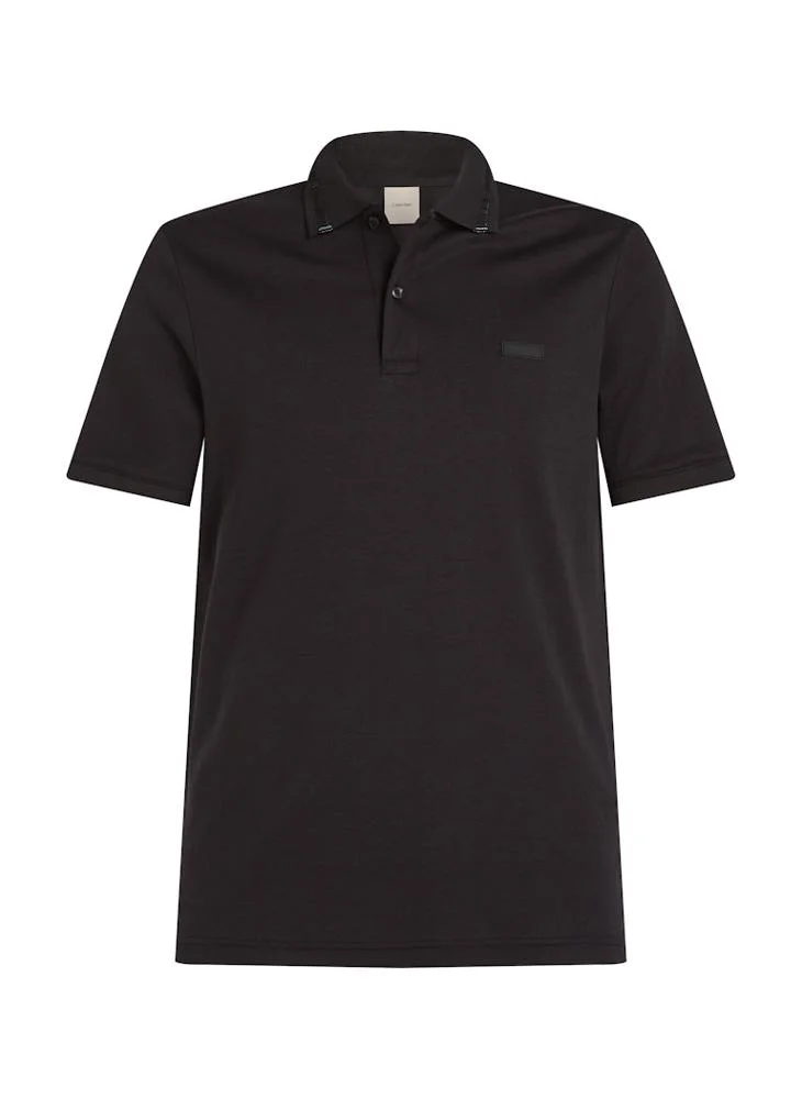 كالفن كلاين Essential Textured Polo Shirt