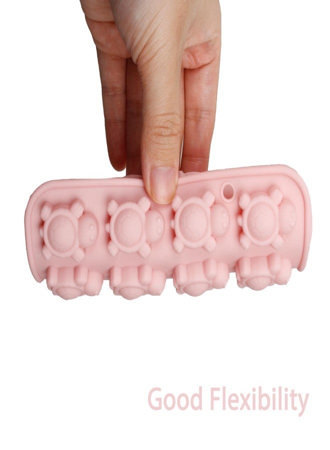 Vrthske 2PCS Silicone Mini Turtle Molds, 28-Cavity Sea Tortoise Candy Molds for Chocolate, Gummy, Ice Cube, Wax, Resin, Cake Decoration - Image 4