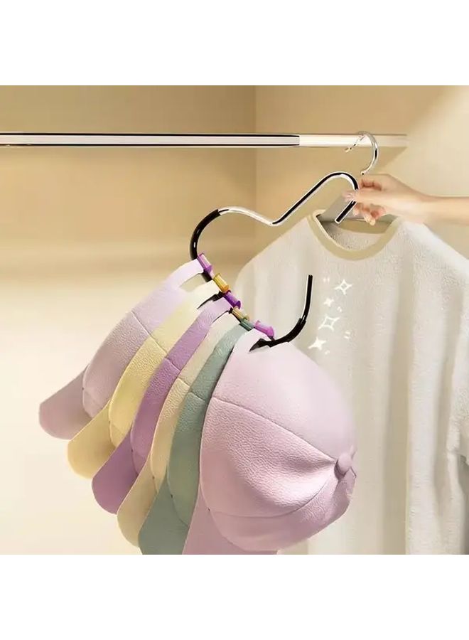 A Set Of 5 White Scarf And Tie Storage Compartments For Wardrobe Organizing Scarves Belts And Other Accessories - Image 4