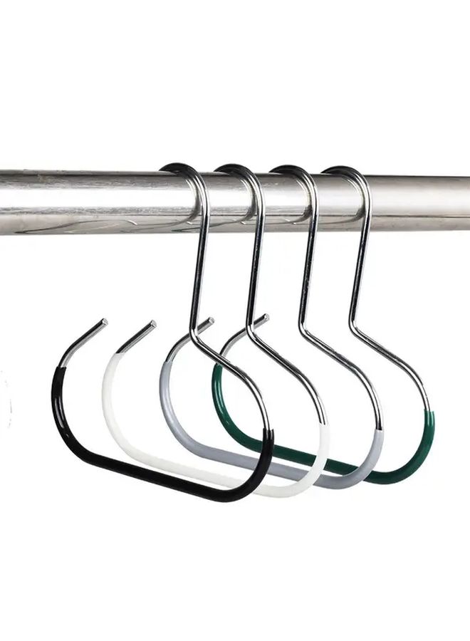 A Set Of 5 White Scarf And Tie Storage Compartments For Wardrobe Organizing Scarves Belts And Other Accessories - Image 5