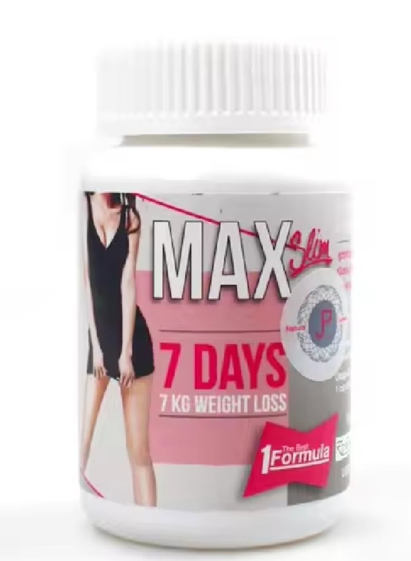Max Slim 7 Days Slimming Capsules 30s