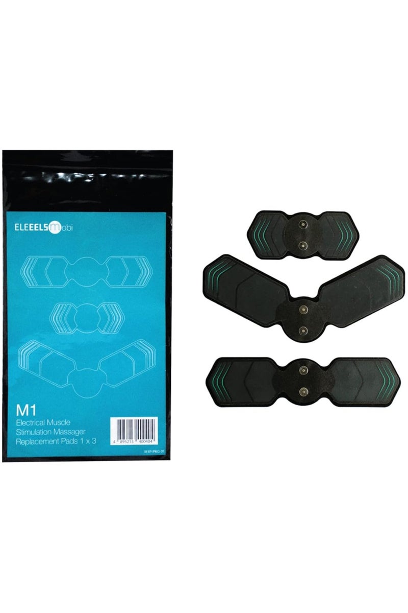ELEEELS M1 Full Body EMS Massager, 5 Massage Modes 10 Power Levels, EMS Muscle Stimulation, Professional Electrostimulation, Muscle Building, Compact and Wireless, USB-C Charging Socket, Black - Image 3