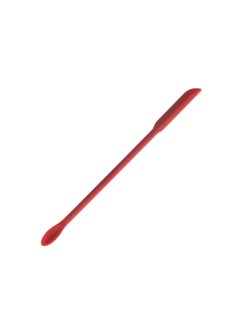 Mini Silicone Double-headed Sharp Scraper Spoon Cosmetic Skin Care Products Extraction Tool Set Including Avocado Jam Scraper-Specifications:Double-head Foundation Shovel Red# Small Size