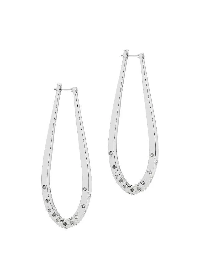 Karen Millen Crystal Sprinkle Loop Earring