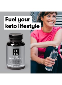 Perfect Keto Perfect Keto Exogenous Ketones Capsules, Gluten Free BHB Salts Supplement for Ketosis & Fasting, Electrolytes for Hydration, Caffeine Free Energy, Keto Diet, Focus & Workout Support, 60 Count  - Image 3