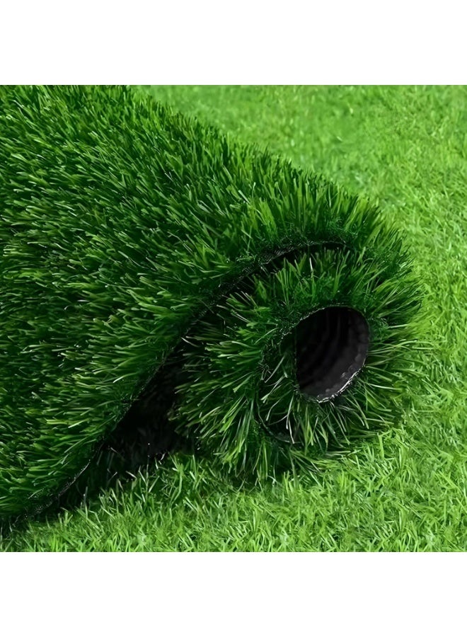 Meetion Artificial Grass Carpet,0.5m(50cm) x 0.5m(50cm) Realistic Fake Grass Soft,Comfortable,Grass Pad Rugs for Garden Indoor Outdoor Lawn Decoration - Image 1