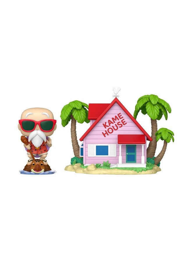 Funko Pop! Town: Dragon Ball - Master Roshi at Kame House - Collectable Vinyl Figure - Gift Idea - Official Merchandise - Toys for Kids & Adults - Anime Fans - Model Figure for Collectors - Image 2
