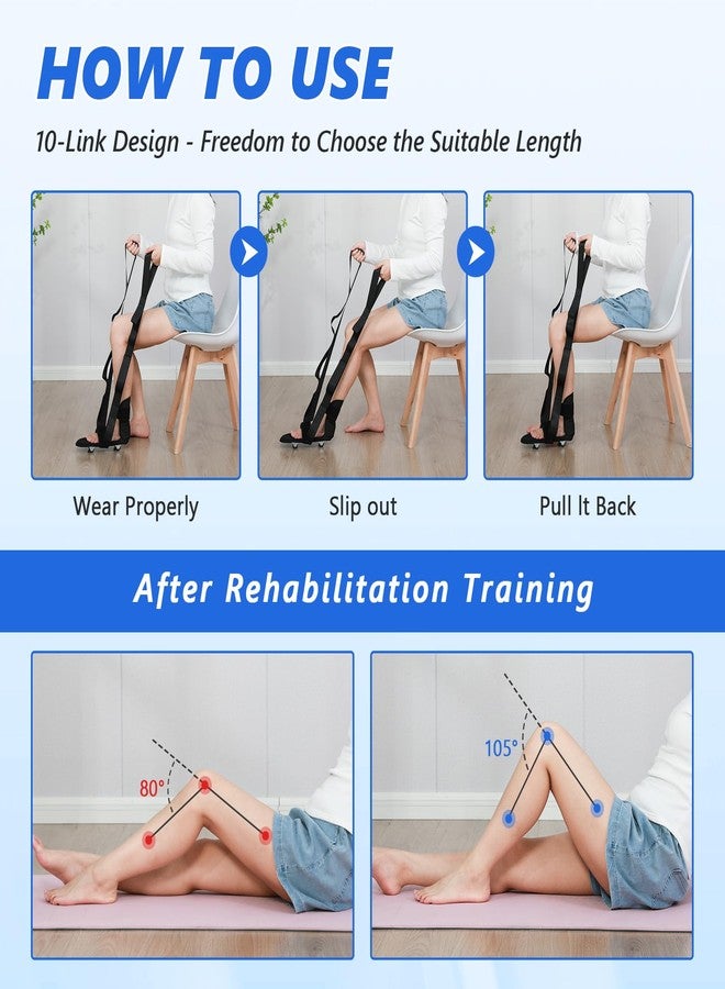 JFMkaer Knee Replacement Recovery Aids After Surgery - Multifunctional Knee Glider Rehabilitation Equipment, Improve Mobility and Flexibility - Physical Therapy 2025 Design - Image 2