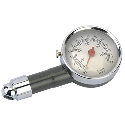 Onwon 100 PSI Tire Pressure Gauge with Integrated Hold Valve, Heavy Duty Tire Inflator Gauge Accurate for Any Car, Truck, RV, Motorcyle, Bicycle - Image 1