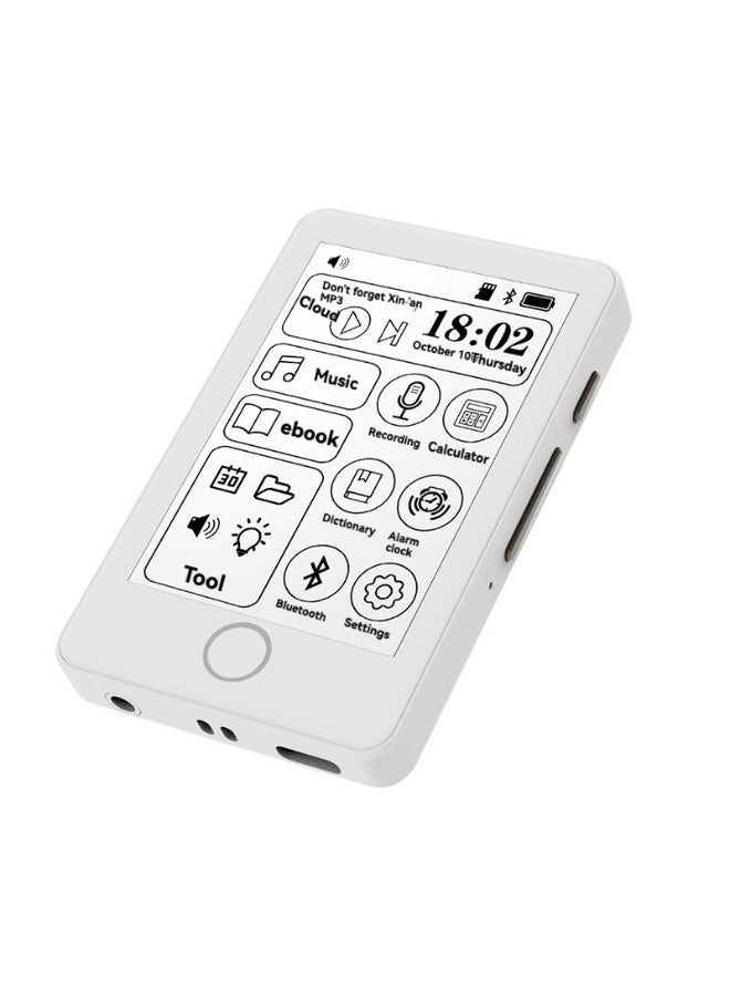 M MIAOYAN E Ink MP3 Player with Backlight 2.7 Inch Bluetooth 5.3 – Eye Care Music Player E Book Reader Offline Dictionary HiFi Audio Portable Student Device - Image 3
