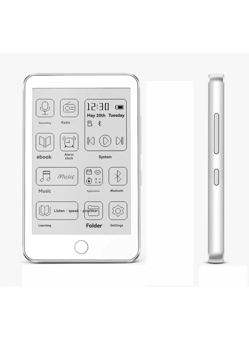 M MIAOYAN E Ink MP3 Player with Backlight 2.7 Inch Bluetooth 5.3 – Eye Care Music Player E Book Reader Offline Dictionary HiFi Audio Portable Student Device - Image 4