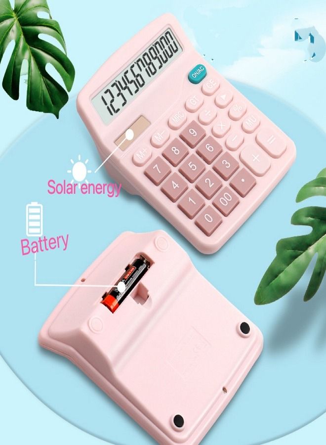 Generic 12 Digit Solar Desktop Calculator  - Image 1