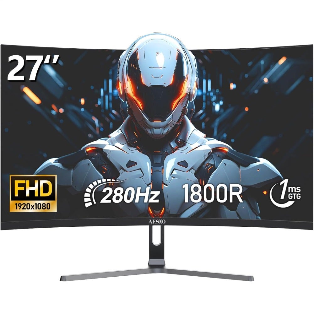 جينيريك شاشة ألعاب منحنية من جينيريك 27 إنش 280Hz