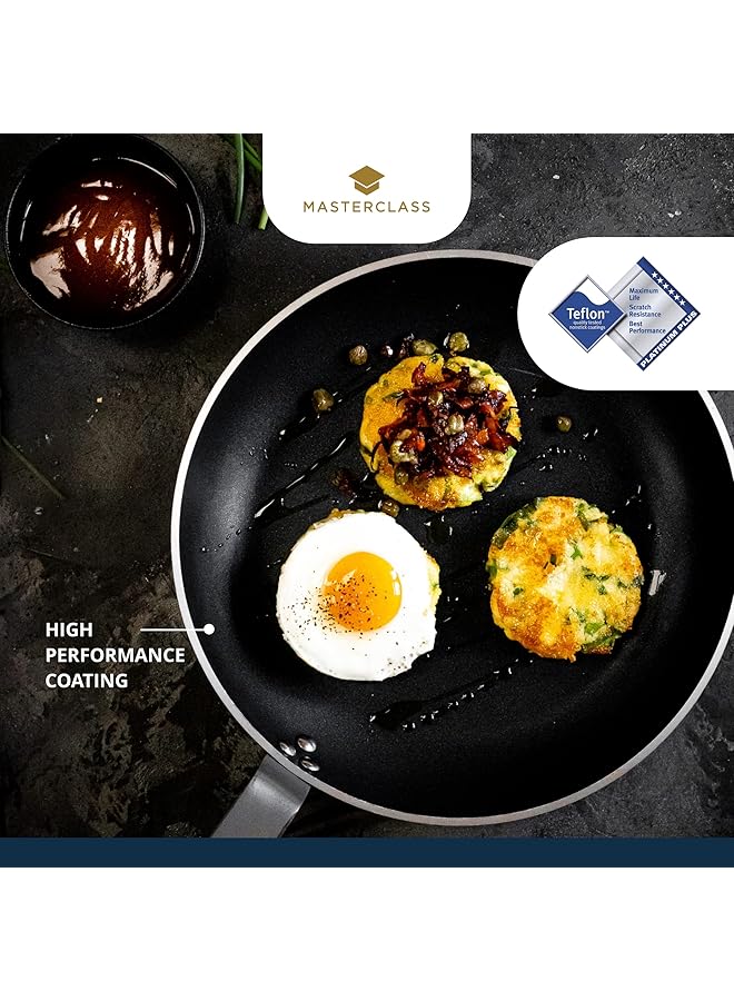 ماستر كلاس مقلاة دائرية احترافية من الألومنيوم مقاس 24 سم (9½ بوصة)، مع بطاقة داخلية - Image 4