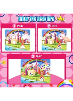 Lemon Sticker Book Kit for Kids, Unique Sticker Activity with DIY Craft Kits, Arts and Crafts for Kids Featuring Unicorns and Princesses, Crafts for Kids Ages 3-7, Toddler Sticker Paper Girl Gifts  - Image 4