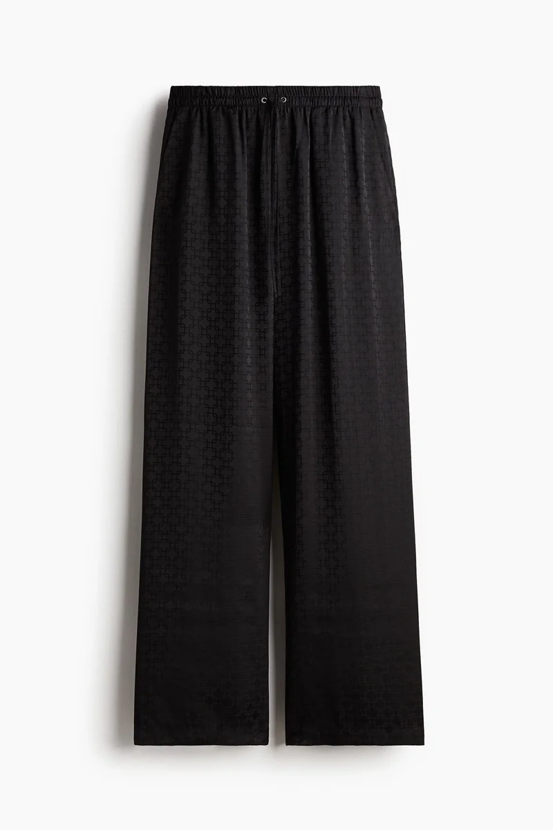 H&M Wide drawstring trousers