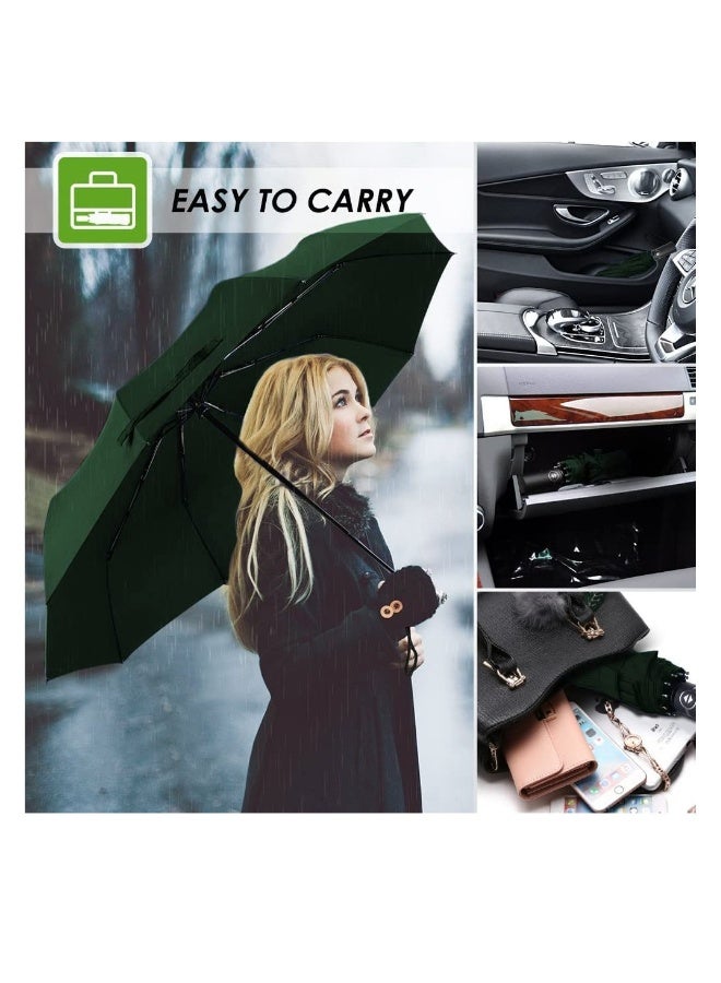 مظلة - مظلة للرجال، مظلات كبيرة الحجم للمطر للرجال، مظلة مقاومة للرياح كبيرة للرجال والنساء والأطفال والفتيات والأولاد، مع فتح وإغلاق تلقائي - Image 4