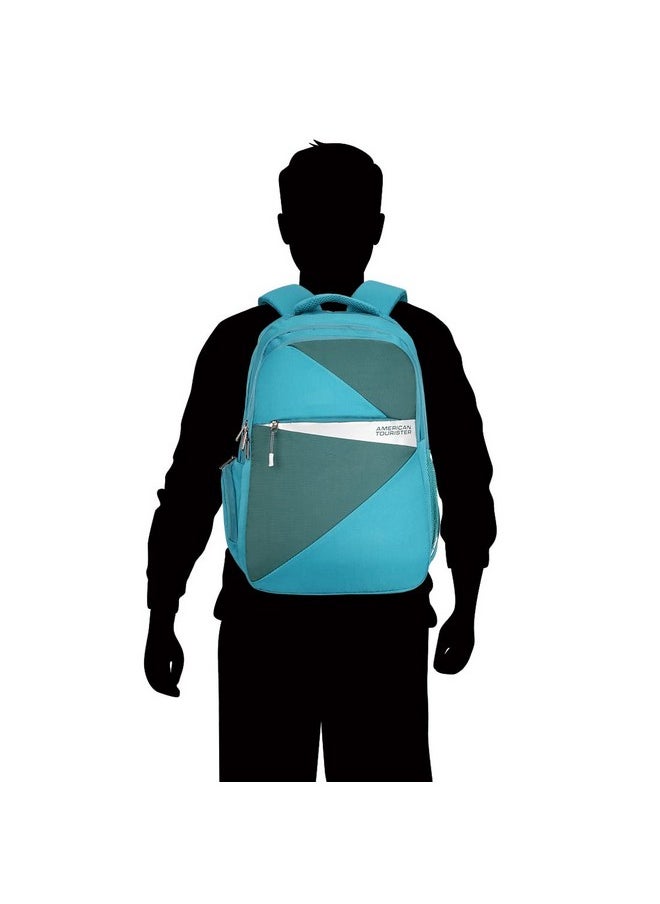 AMERICAN TOURISTER American Tourister Spin 28 L Medium Size Laptop Backpack - Teal  - Image 2