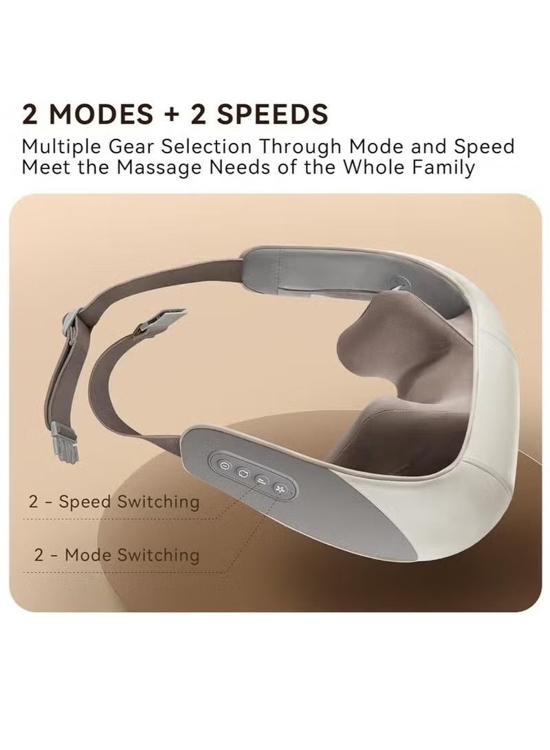 Electric Neck Shoulder Massager with Heat for Pain Relief Deep Tissue Neck Back Leg - Image 3