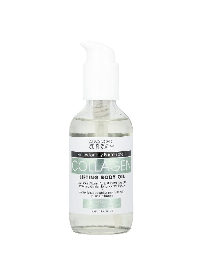 Advanced Clinicals Advanced Clinicals, Collagen, Lifting Body Oil, 3.8 fl oz (112 ml)  - Image 1