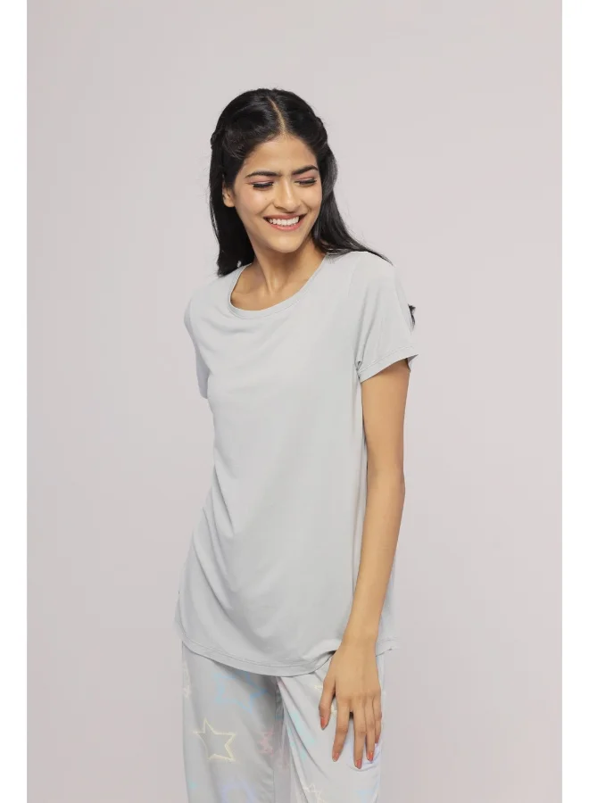 NeceSera Zen Grey Top