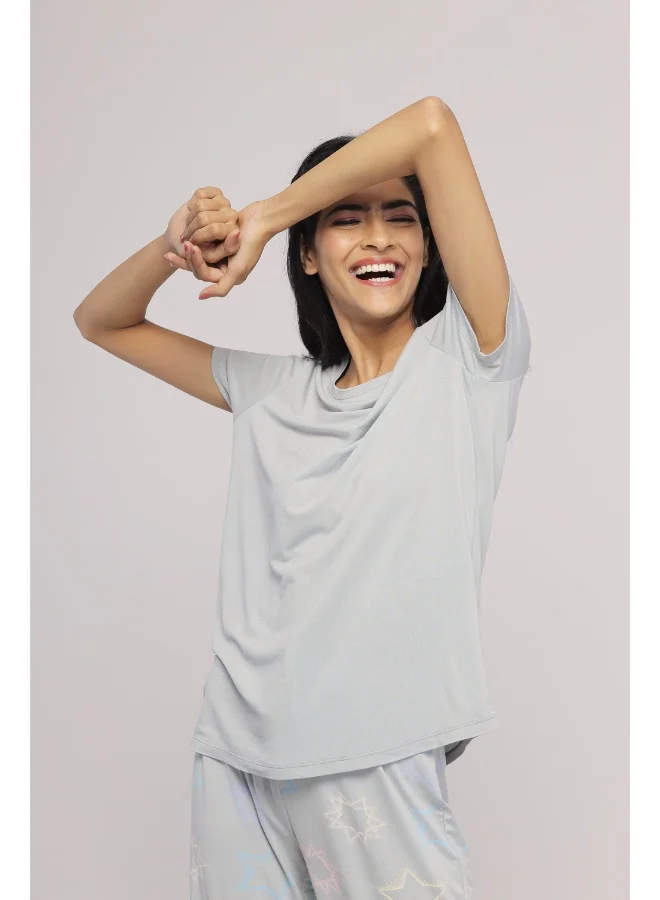 NeceSera Zen Grey Top