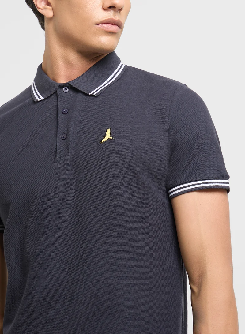 برايف سول Contrast Polo Shirt