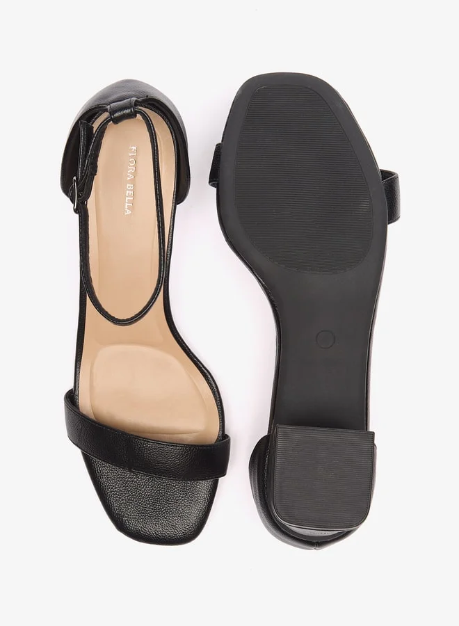 فلورا بيلا من شو إكسبرس Women Casual Buckle Block Heels