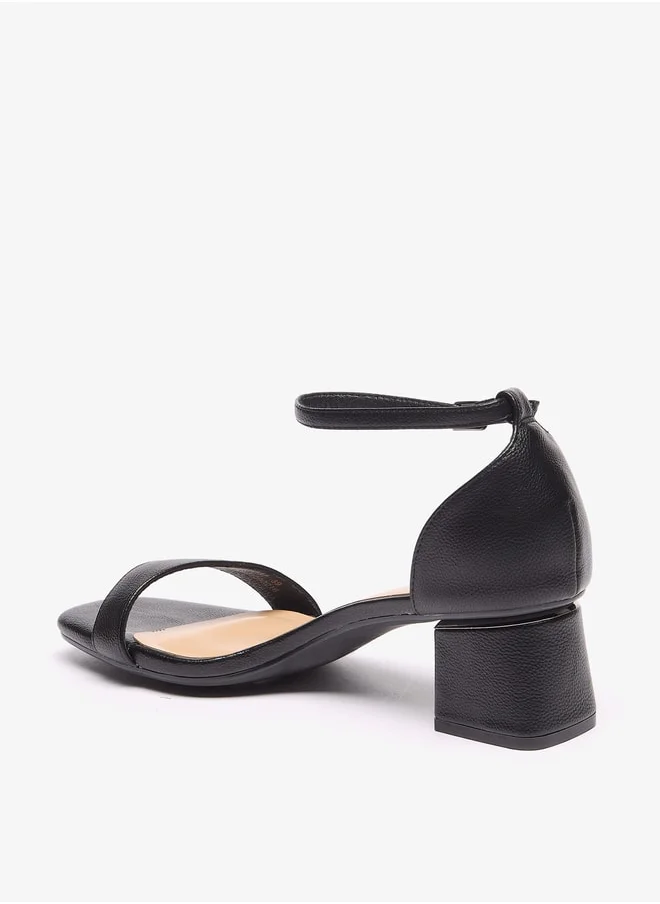 Flora Bella By Shoexpress Women Casual Buckle Block Heels