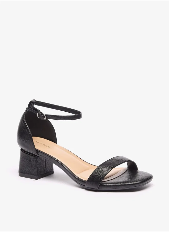 Flora Bella By Shoexpress Women Casual Buckle Block Heels