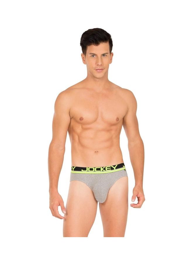 JOCKEY Jockey FP02 Men Super Combed Cotton Rib Solid Brief with Ultra soft Waistband  - Image 5