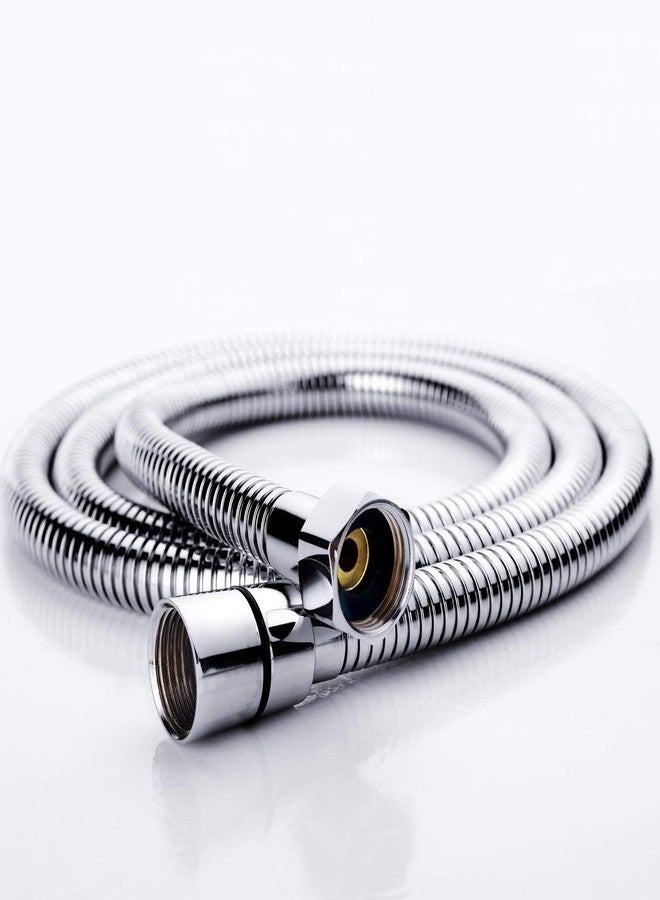 MLD Durable Steel Hand Shower Stainless Steel Flexible Handshower Hose Replacement Shower Tube (1.5Meter) - Image 1