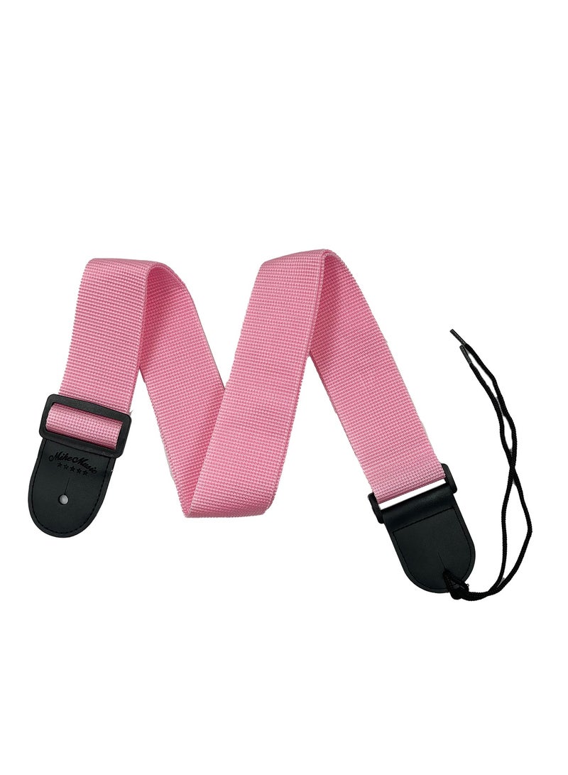 Generic Premium Cotton Guitar Strap - Adjustable Length, Comfortable, and Durable - Ideal for All Guitar Types - Mike Music - Image 1