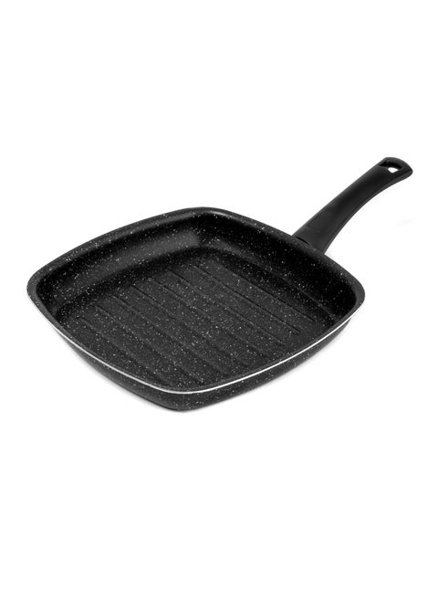 1 Piece Granite Grill Pan 27cm -Black