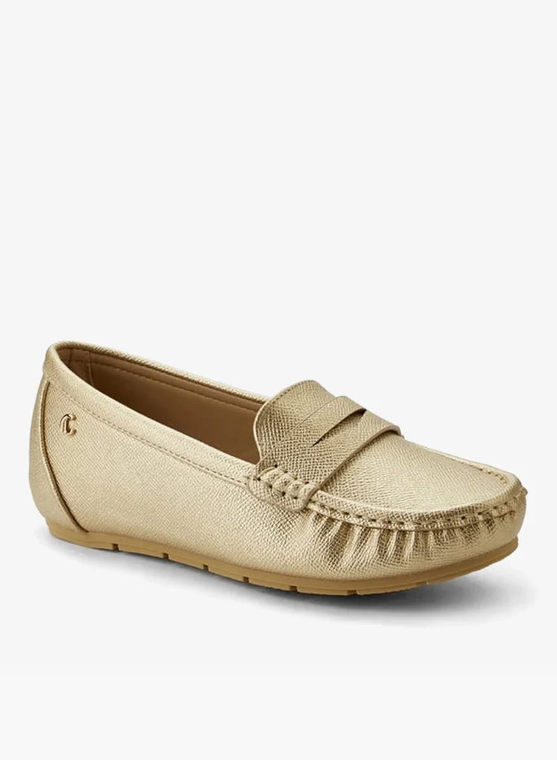 Women Textured Moccasins
