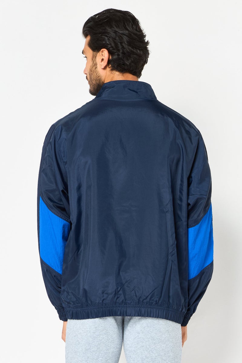 Nike Men Sportwear Fit Long Sleeve Training Jacket, Navy - Image 2