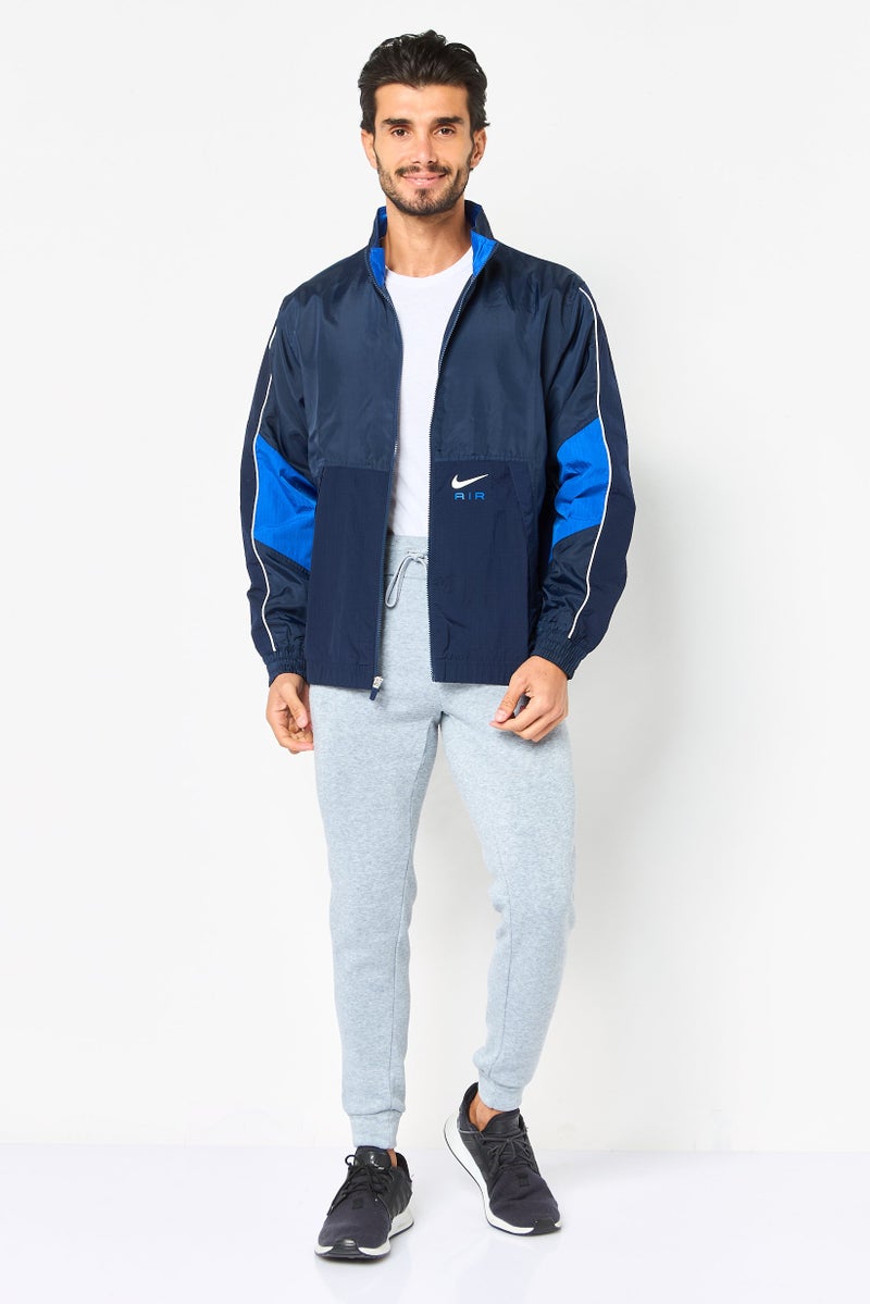 Nike Men Sportwear Fit Long Sleeve Training Jacket, Navy - Image 3