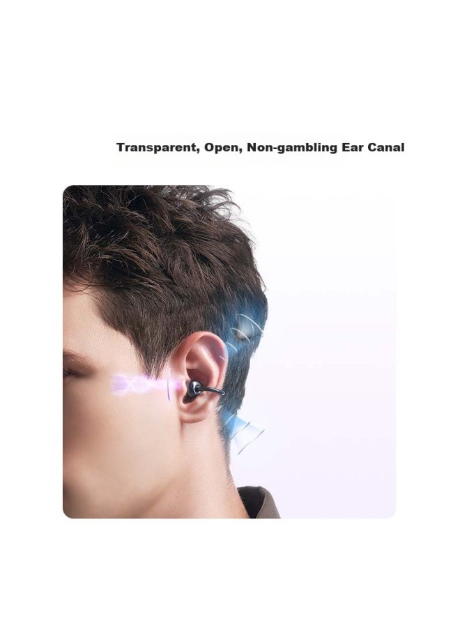 Honor Pick Honor Choice Lchse Clip-On Earphones 2 Honor Earphones Bluetooth Earphones Dual Mic Noise Reduction Long Battery Life Comfortable Suitable For Honor Huawei Xiaomi Phones Monet Purple - Image 3