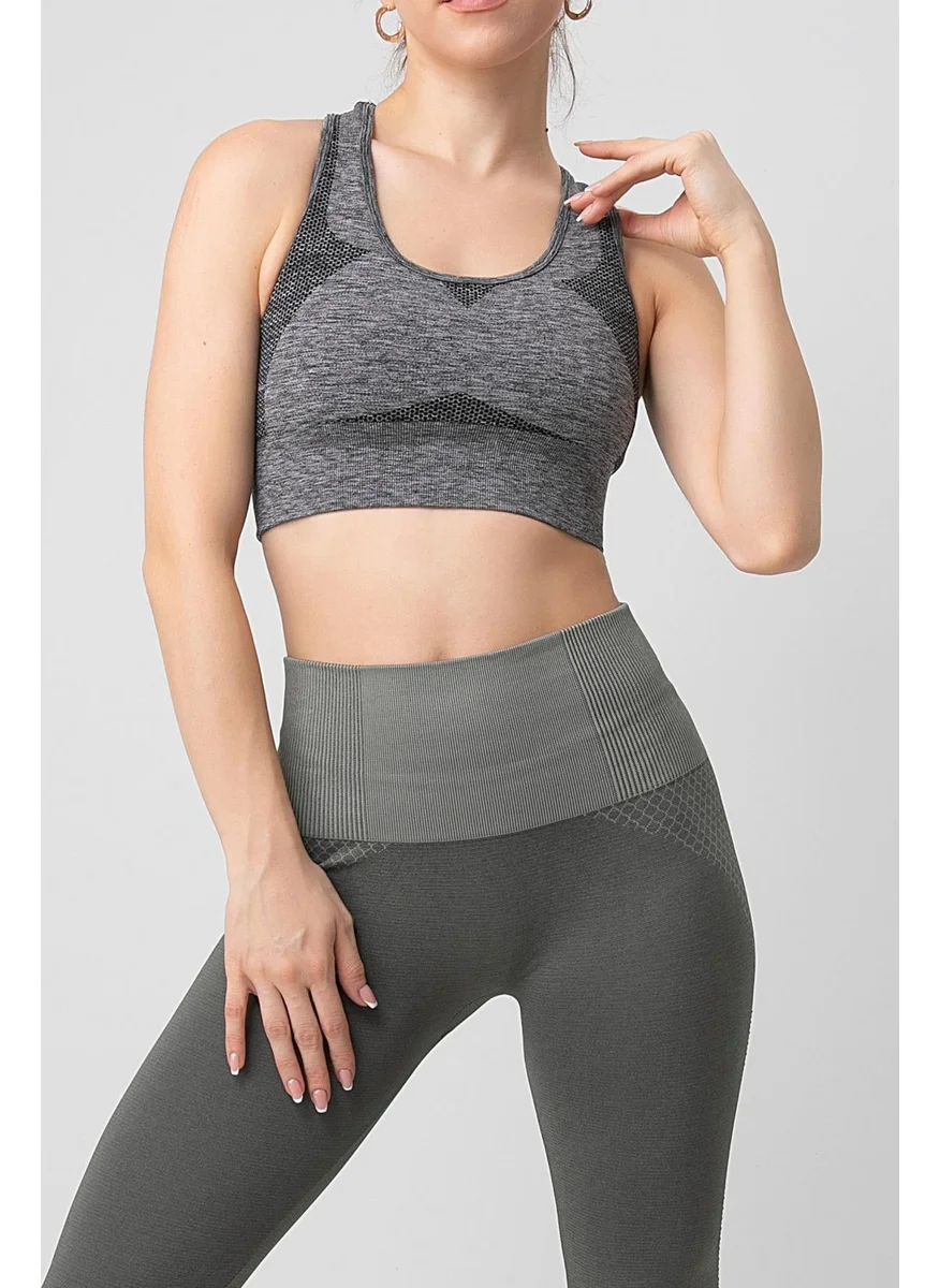 دو رى مى Seamless Swimmer Padded Sports Bra