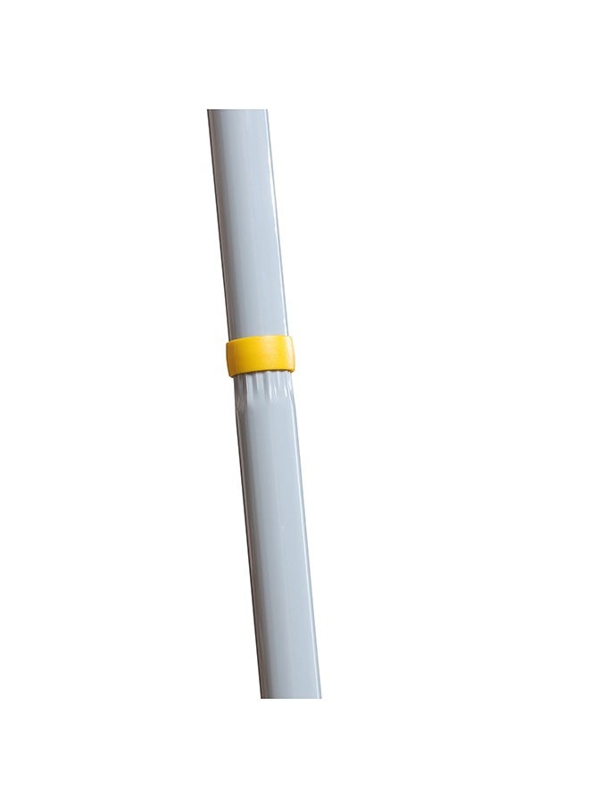 APEX Microfibre Soft And Easy Wash Stain Remover Mop With Abrasive Band With 3-Piece Steel Handle Set 120 cm  - Image 4