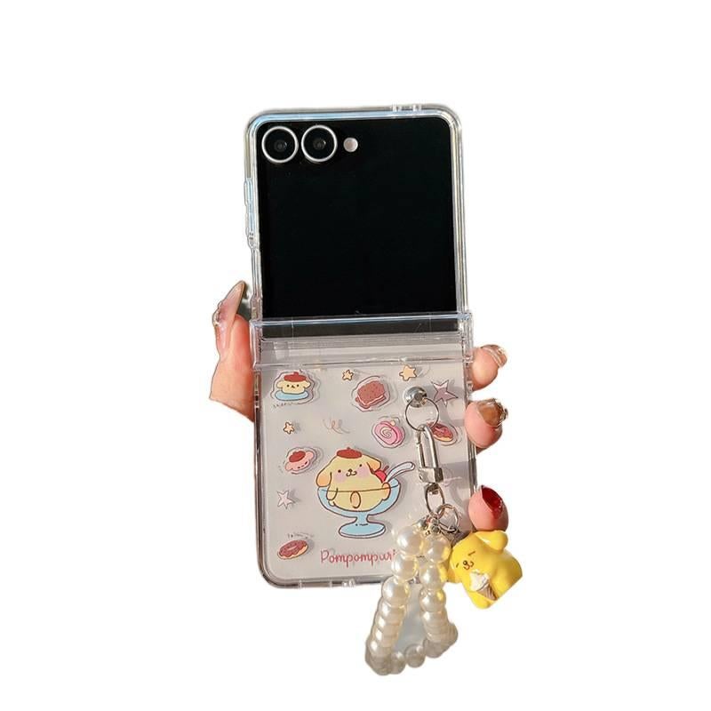 غطاء واقي | لـ Samsung Galaxy Z Flip 6 | PC | شفاف - Image 1