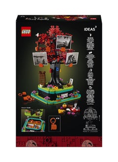 LEGO 21346 أفكار شجرة العائلة، فكرة هدية، ديكور مكتب المنزل، حامل عرض للصور والأغراض التذكارية، مجموعة بناء إبداعية للبالغين، نشاط مريح (1,040 قطعة)  - Image 3