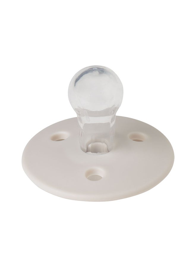 Round Pacifier Silicone 6M - Little Lamb