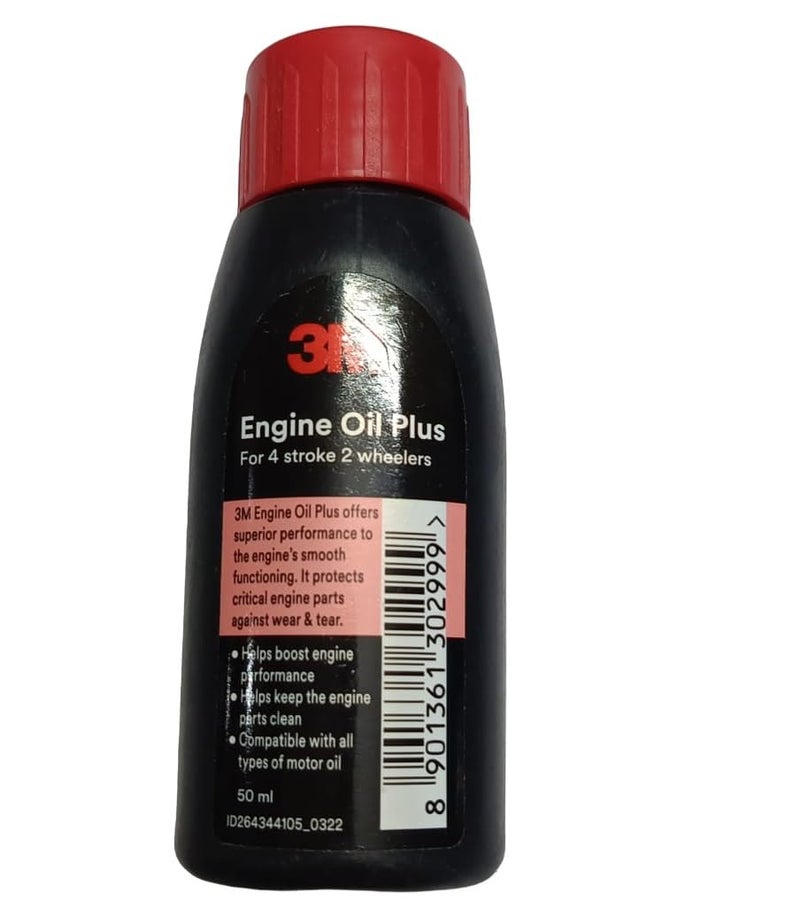 3M Engine Oil Plus for 4 Stroke Two Wheelers (50 ml) - Image 4