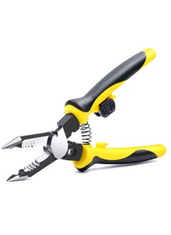 Generic Wire Stripper Plier - 7-in-1 Multi-function Wire Stripping and Cutting Tool for Electric Cable Stripping, Cutting, and Crimping  - Image 1