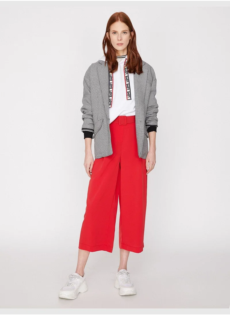 KOTON Flare Trousers