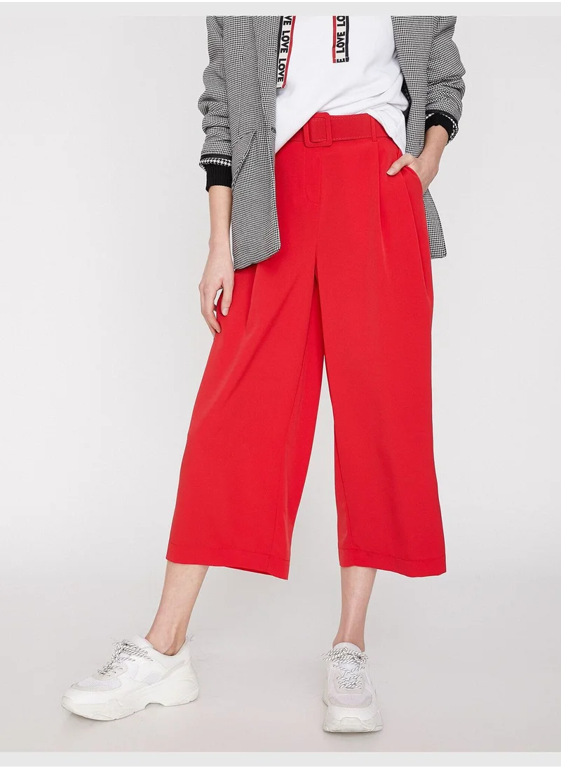 KOTON Flare Trousers